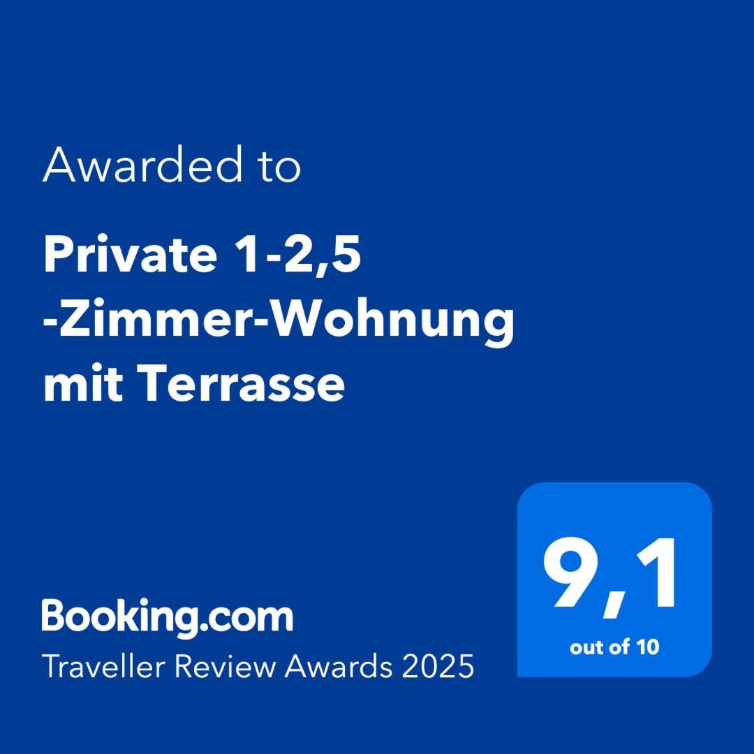 Private 1-2,5 -Zimmer-Wohnung Mit Terrasse زولبيتش المظهر الخارجي الصورة